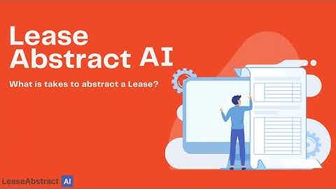 #LeaseAbstract AI  - Performing manual #abstraction | #realestate #software #saasproducts