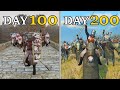 I played 200 days of mount and blade 2 bannerlord