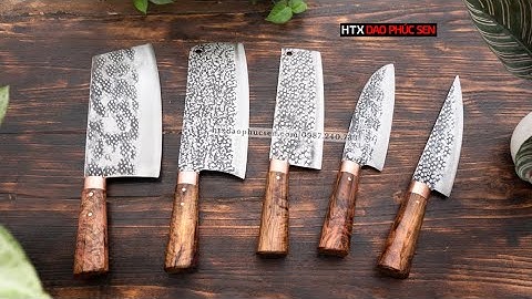 BỘ DAO ĐA NĂNG - MỚI LẠ - SANG TRỌNG -HÀNG CHUẨN CỦA HTX DAO PHÚC SEN