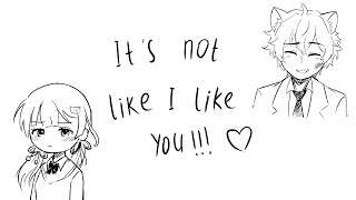 【 COVER 】It's Not Like I Like You!! (feat. @Salmoon )