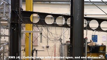 Extended end plate Reduced Web Section (RWS_4) connection