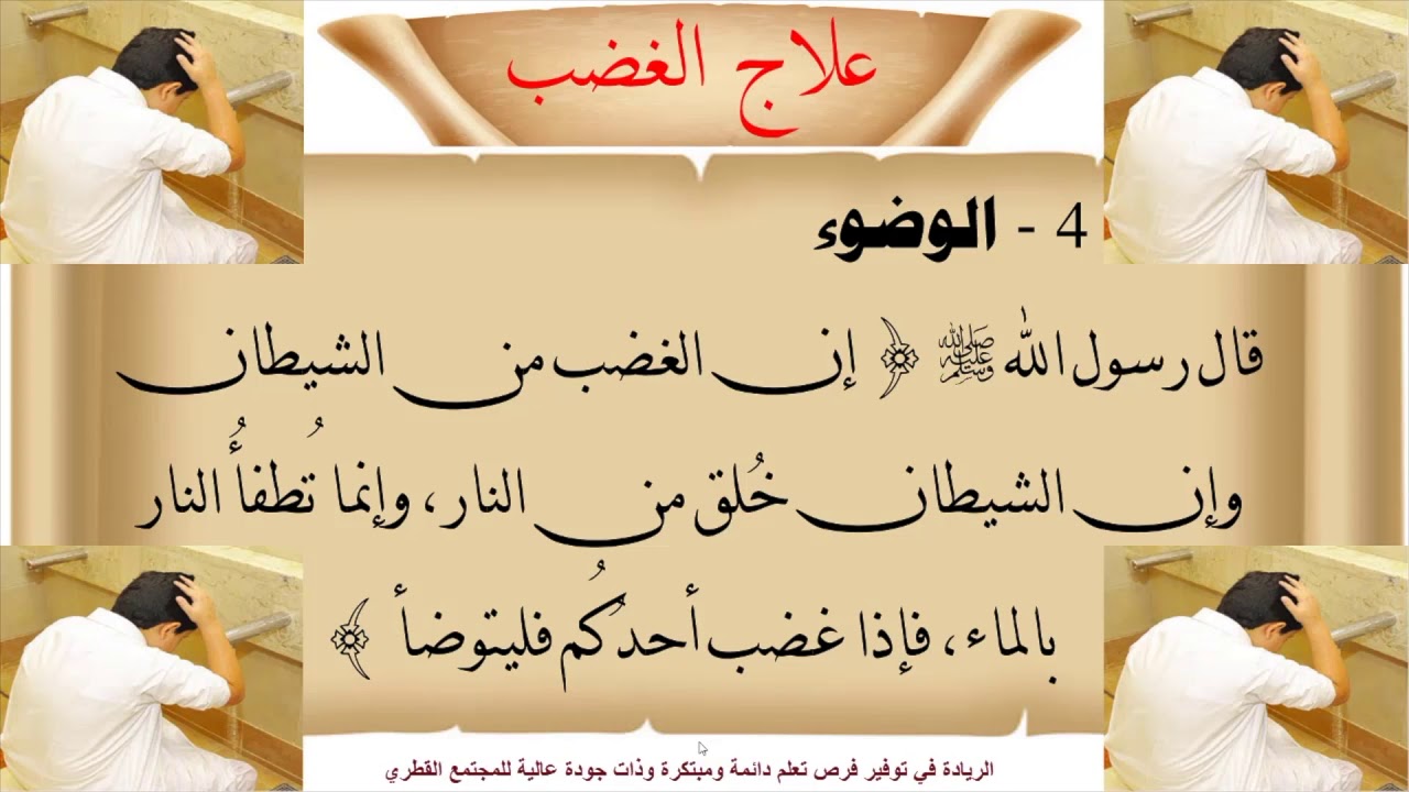 التربية الإسلامية مطور صف 7 النهي عن الغضب ج2 Youtube