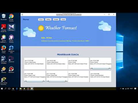 vidio tutorial crawling data dari web bmkg