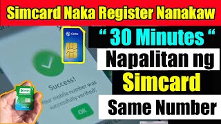Nawalang Simcard 30 Minutes Napalitan ng Bagong Simcard With Same Number - Madali Lang Pala screenshot 3