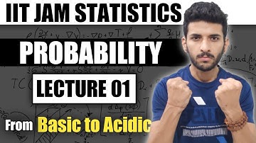 Probability Basics | Mathematical Statistics | Lecture - 01