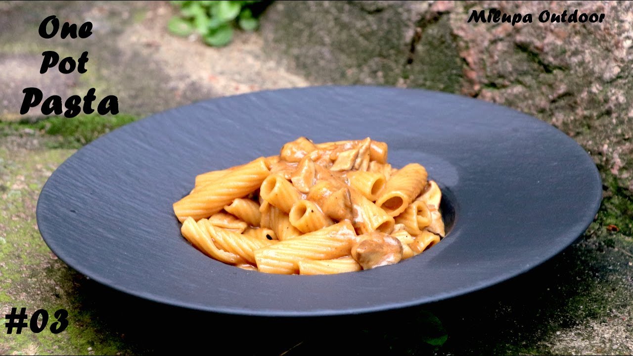 "Steinpilz-Pasta in Erdnusssauce" - One Pot Pasta #03 // Dutch Oven