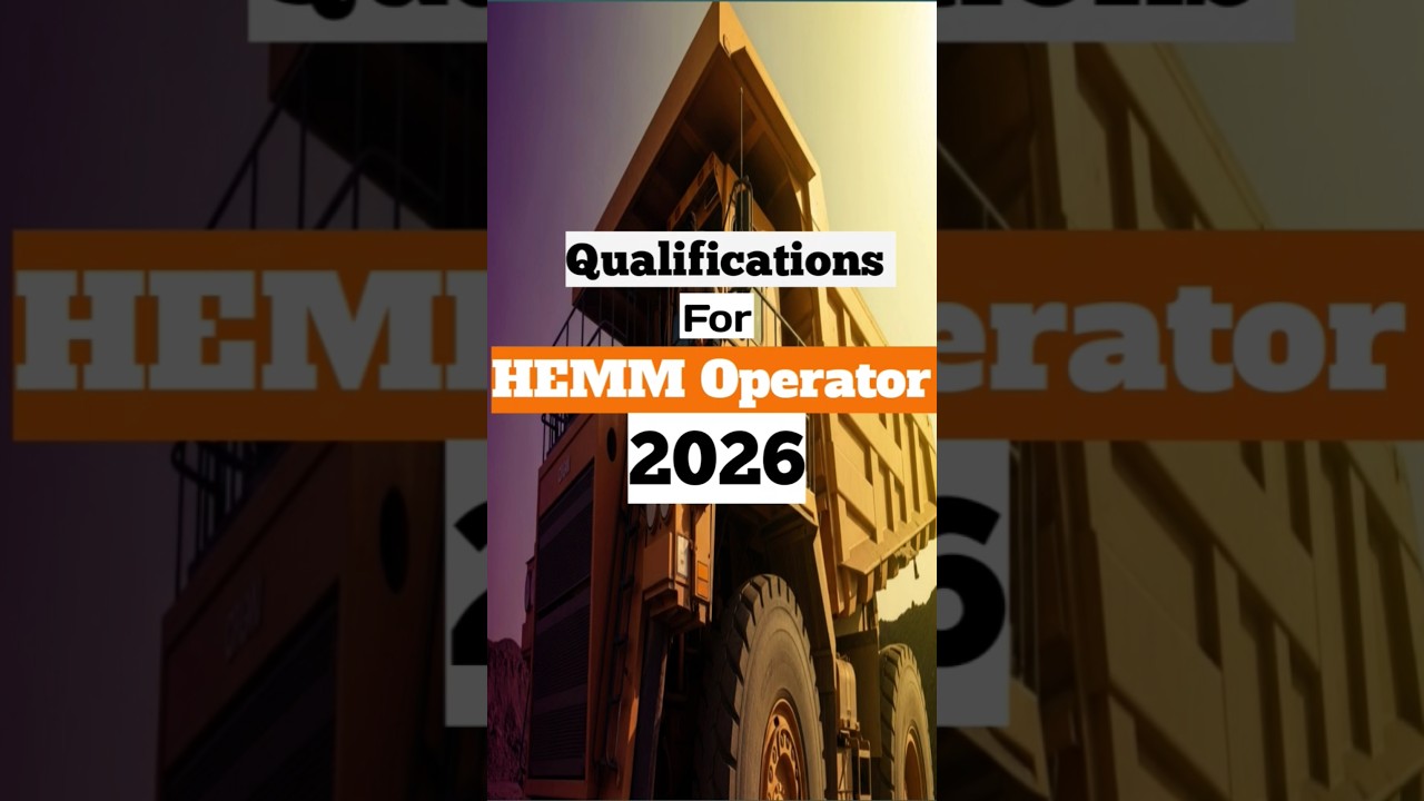 Qualifications for HEMM Operator 🚜🚜 || 