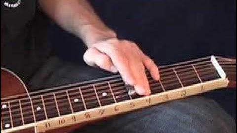 DOBRO LESSON - Movable Blues Shapes and Scales