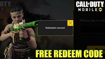 March 2023 Free Redeem Code Cod Mobile
