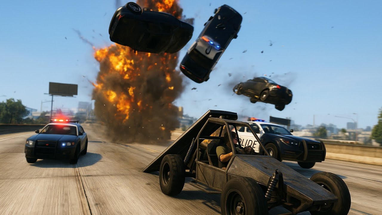 GTA 5 LIVE! 🚓💥 Nonstop Chaos, Stunts & Insane 6 Star Police Chases ...