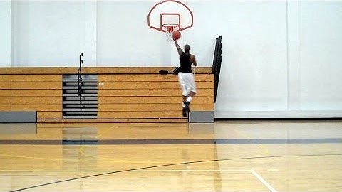 James Harden Stepback Dribble, Spin Move Left Hand Finish Pt. 1 | Dre Baldwin