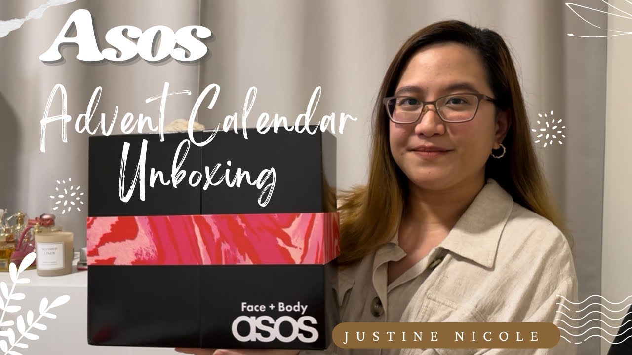 Advent Calendar Unboxing ASOS 2022