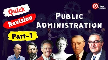 Public Administration । Public Administration Crash Course। UGC NET P A।