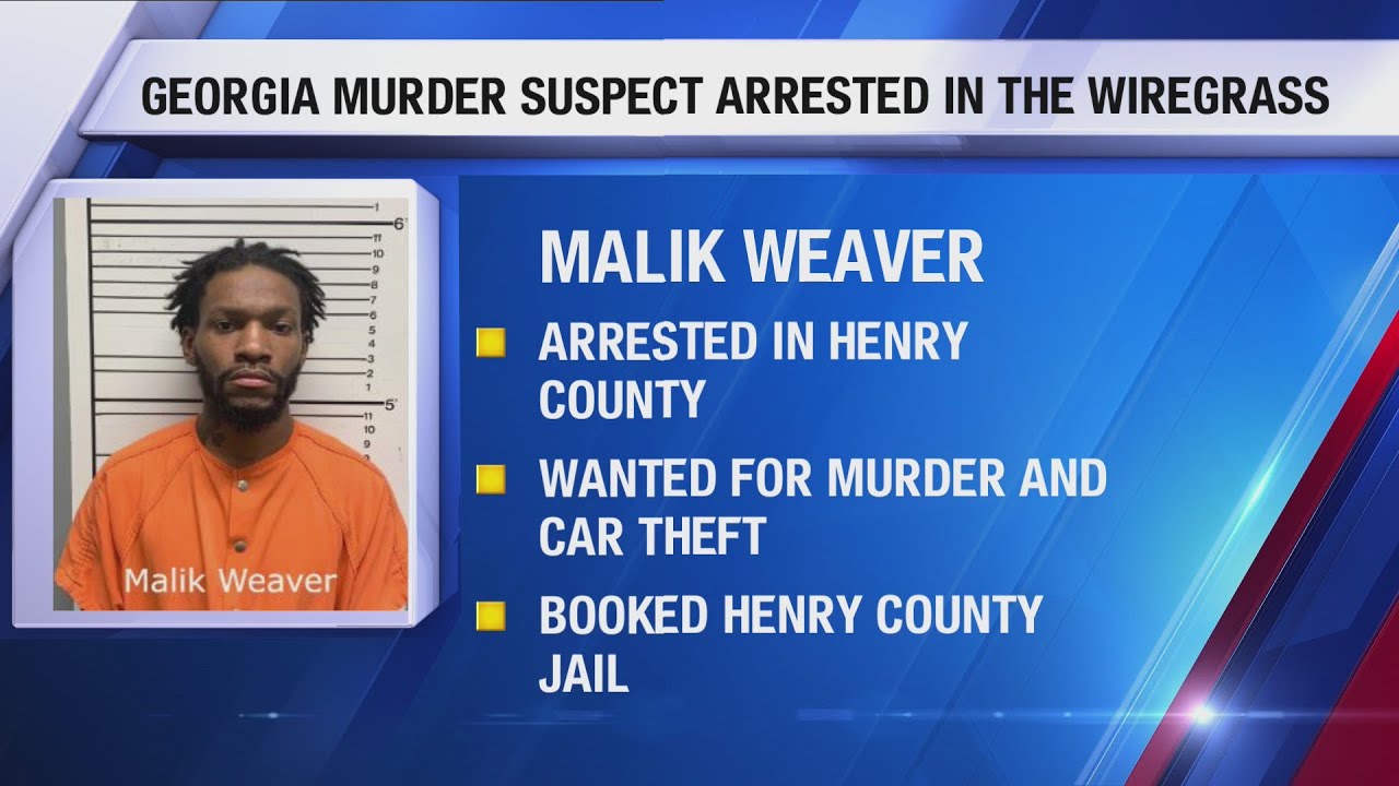 Georgia murder suspect arrested in Henry County - YouTube