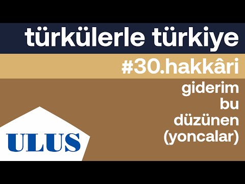 Gülay Özer - Giderem Bu Düzünen (Yoncalar) | Hakkari Türküleri