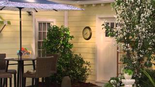 3-in-1 Outdoor Clock w/ Thermometer and Hygrometer with Jill Bauer