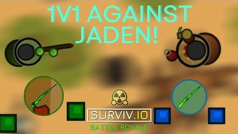 The Most INTENSE 1V1 in surviv.io!
