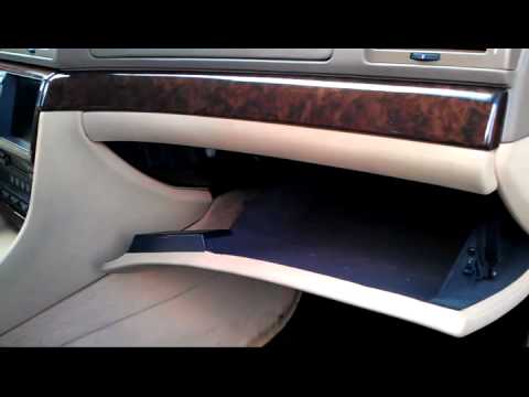 BMW 735I E38 glovebox broken .avi - YouTube