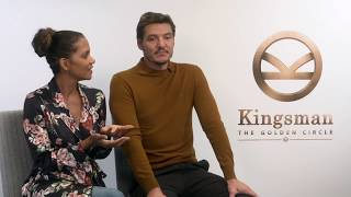 Kingsman: The Golden Circle: Halle Berry & Pedro Pascal Interview | ScreenSlam