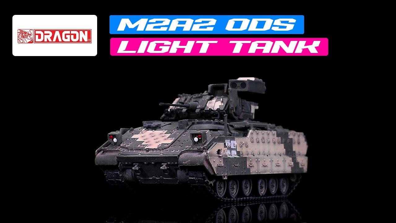 Ukraine M2A2 ODS Light Tank 3 Tone Camouflage NEO Dragon Armor