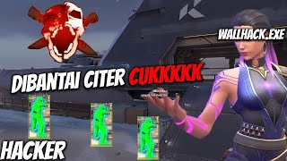 5 MINUTES OF JORDY BEING DOMINATED BY A HACKER | Valorant Indoneisa