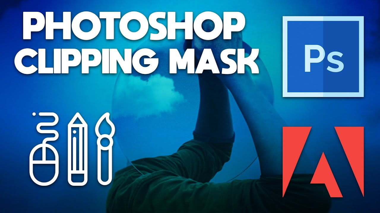 Tutorial How to Use the Clipping Mask tool in Adobe CC YouTube