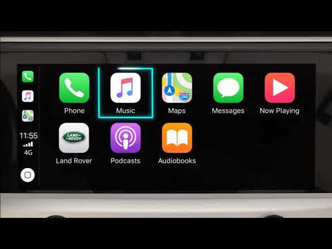 How to use Apple Carplay - Land Rover