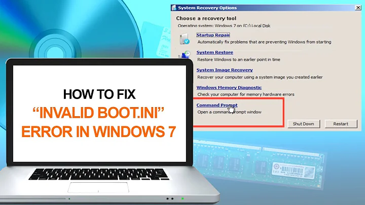 How to fix “invalid boot.ini” Error in Windows 7 | Computer & Networking Basics for Beginners