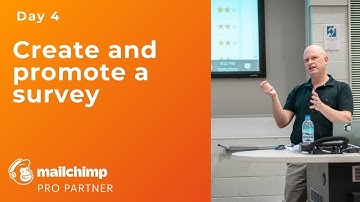 5. Create and promote a Mailchimp survey