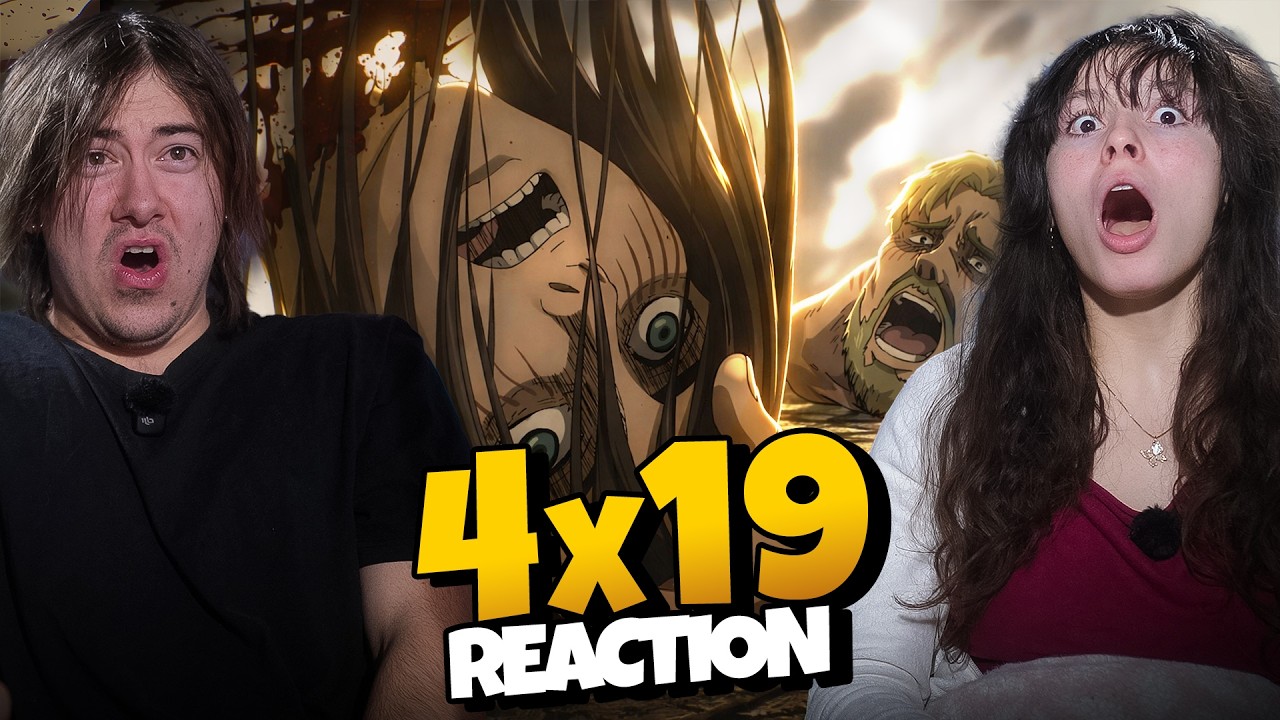 AOT is the BEST ANIME TO EVER EXISIT! | First Time Reaction Attack On Titan 4x19