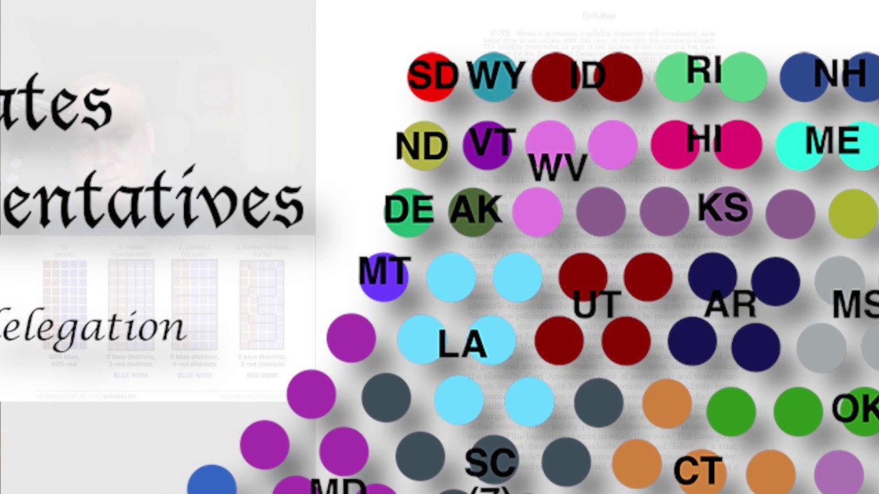 Gerrymandering Gill v. Whitford YouTube