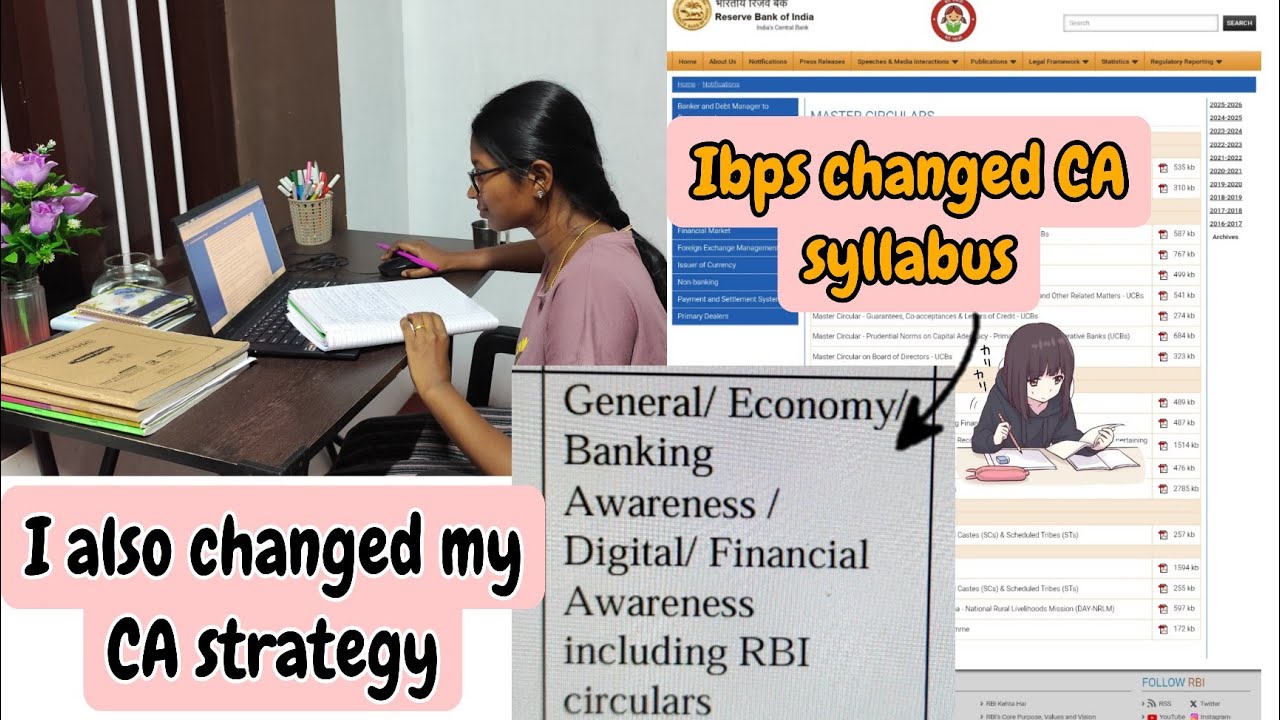 Note Making Rbi Current affairs including RBI circulars note making strategy # ...