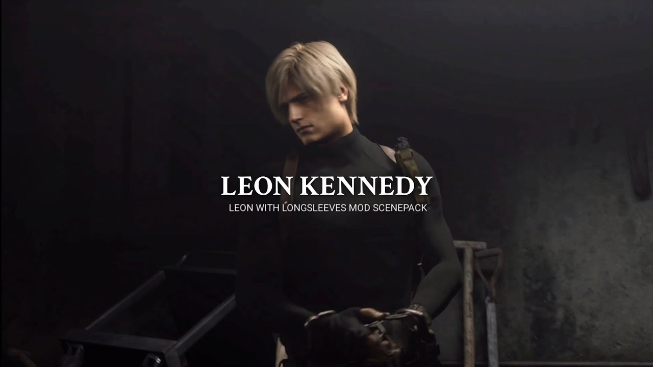 Resident Evil 4 Remake- Leon with Long Sleeves Mod SCP [By: Fuazap]