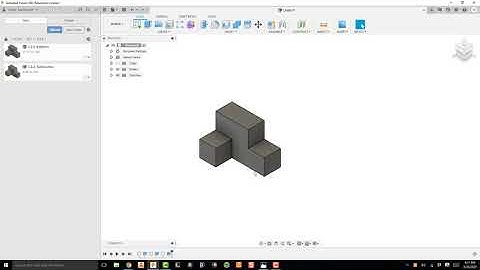 Additve and Subtractive Combination Modeling - Fusion 360