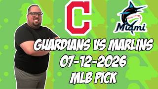 Cleveland Guardians vs Miami Marlins 7/12/26 MLB Pick & Prediction | MLB Betting Tips