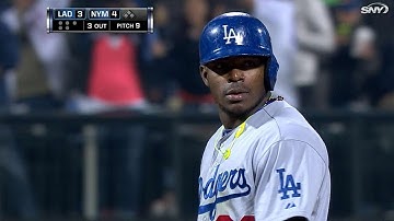 LAD@NYM: Mets capitalize on Puig