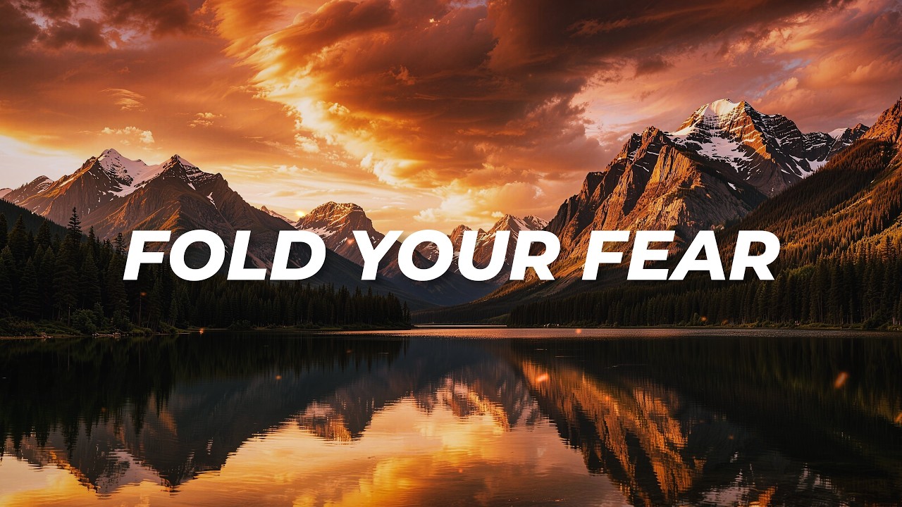 Fold Your Fear (Lyrics) - Uplifting Electro Pop | UnFlat Music