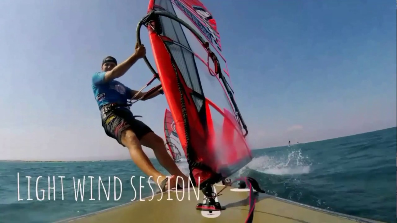 Light wind session - Cyprus