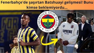 Fenerbahçe, Mi̇chy Batshuayi İle Bi̇r Yol Ayrimina Geldi̇