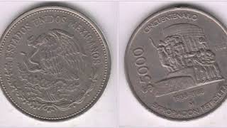 Mexico 1988 5000 PESOS Coin VALUE?