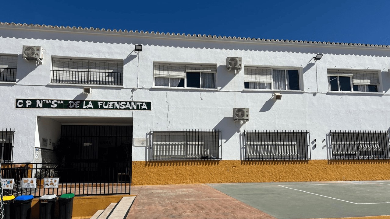 Nuestro Colegio || Tour por Ceip Ntra Sra de la Fuensanta, Pizarra