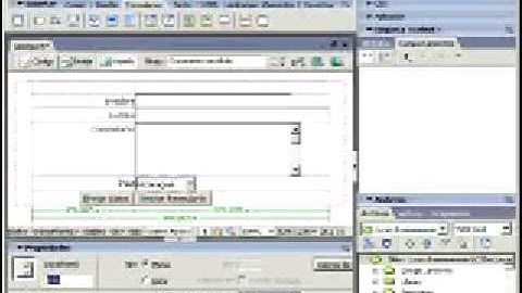 dreamweaver  creacion de un sitio web con videotutoriales.es formularios 3