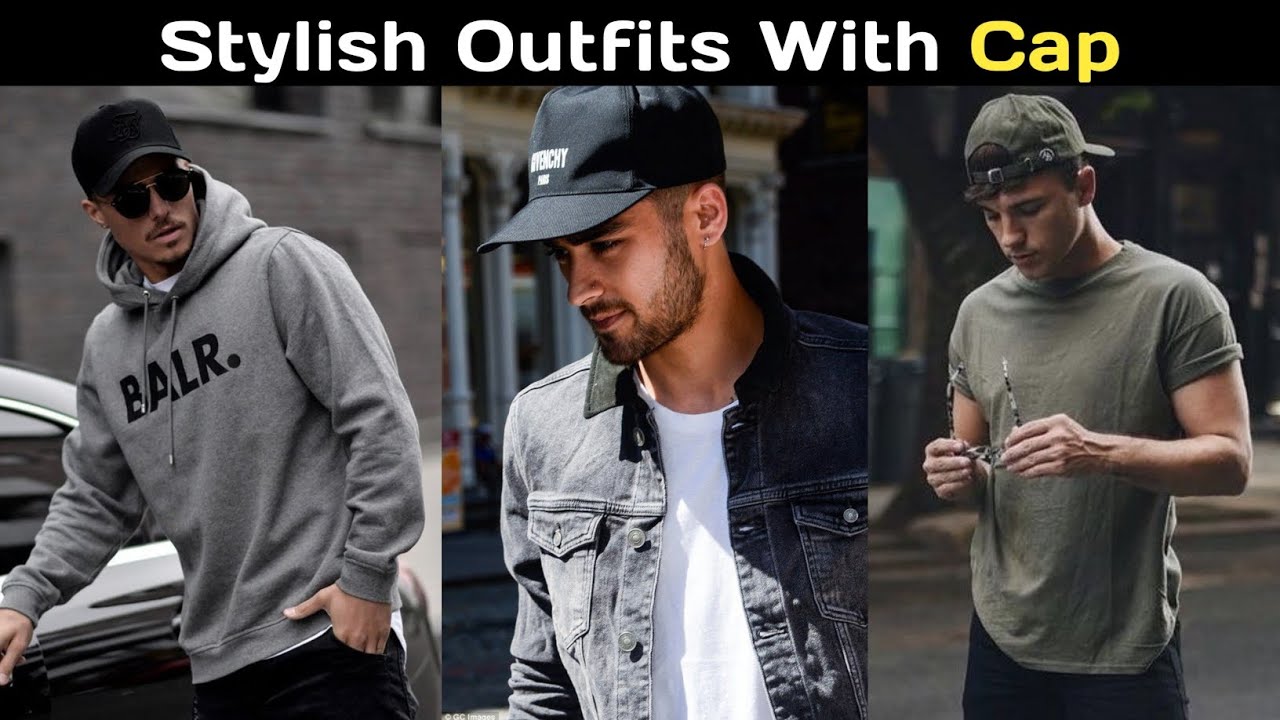 Best Cap Outfits for Men 2023 | Best Cap Style For Boys | Caps Fashion ...