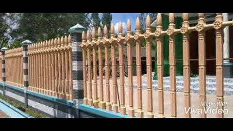 mẫu hàng rào bê tông đẹp nhất