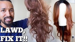 How to Fix an Old Synthetic Wig FAST! (This wig is 3 years old!)