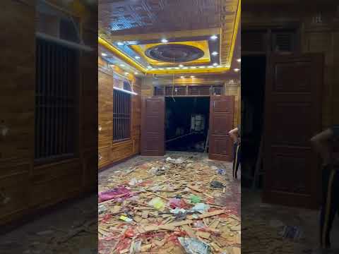 Video Bàn giao công trình Trần gỗ gõ đỏ và ốp tường chân... - youtube