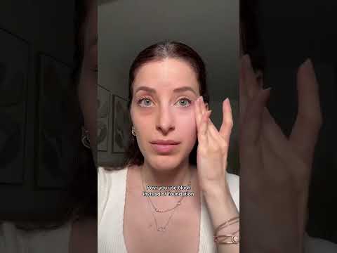 Color theory is real!#blushasconcealer #pinkblush #darkcirclestreatment #colorcorrector #darkcirc...