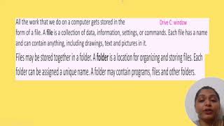 STD : IV. Subject : Computer. Chapter : 2 Part 1