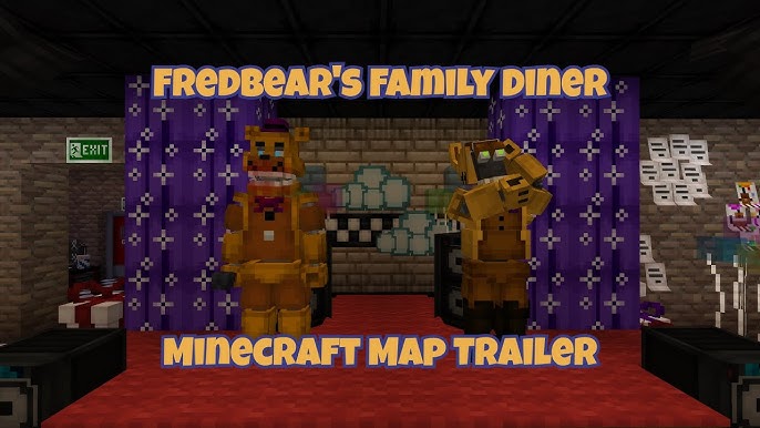 FredBear's Family Diner Map Showcase [Minecraft Bedrock] 1.17+ 