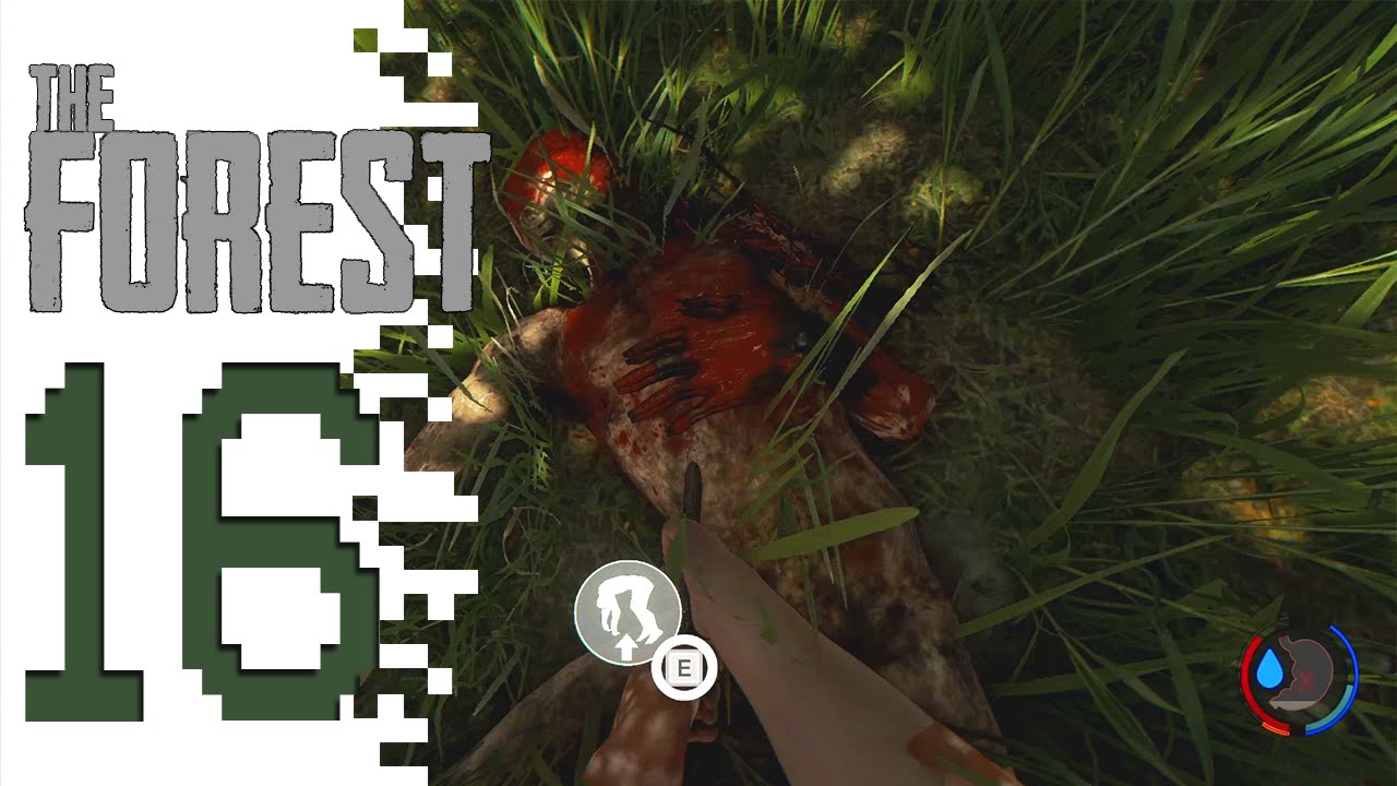 The Forest (Alpha S3) - EP16 - Ring Of Fire playthrough little monster at school